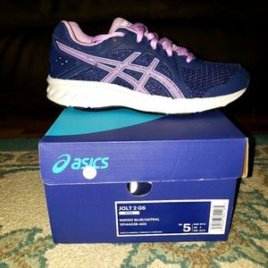 Asics sneakers, youth size 5, purple